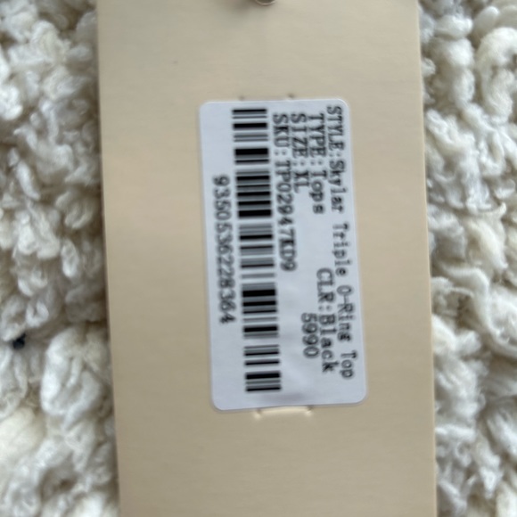 Mesjki Black skyler triple O  Crop Top Size XL - Picture 6 of 13